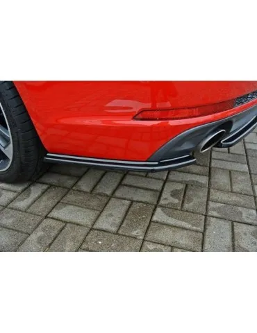 Lame de Pare-chocs Arrière AUDI A4 B9 S-LINE - Maxton