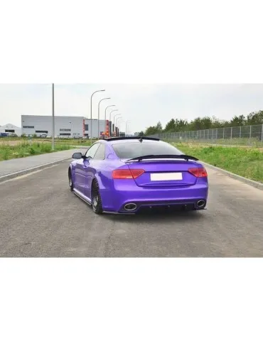 Lame / Diffuseur du Pare-chocs Arrière AUDI RS5 MK1 (8T) Facelift - Maxton