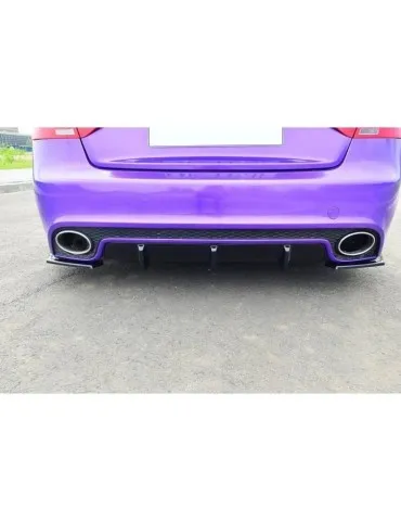 Lame / Diffuseur du Pare-chocs Arrière AUDI RS5 MK1 (8T) Facelift - Maxton