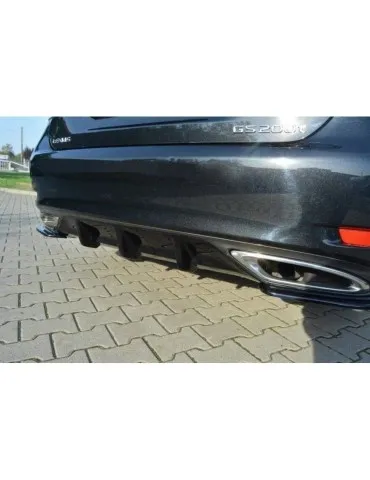 Lame / Diffuseur du Pare-chocs Arrière LEXUS GS Mk4 Facelift T - Maxton