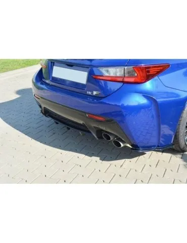 Lame / Diffuseur du Pare-chocs Arrière LEXUS RC F - Maxton