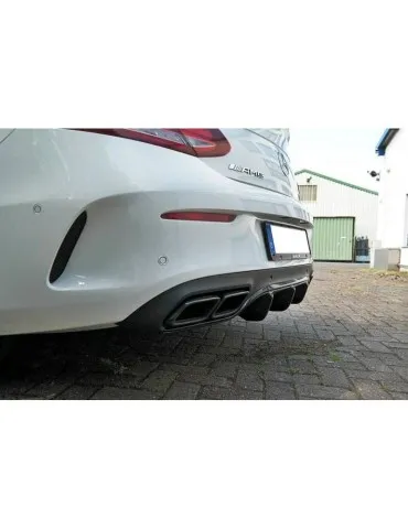Lame / Diffuseur du Pare-chocs Arrière MERCEDES C-class C205 63AMG Coupe - Maxton