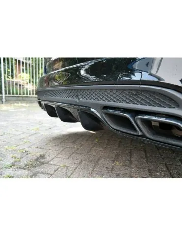 Lame / Diffuseur du Pare-chocs Arrière MERCEDES C-Class S205 63AMG Estate - Maxton