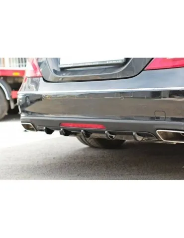 Lame / Diffuseur du Pare-chocs Arrière MERCEDES CLS C218 - Maxton