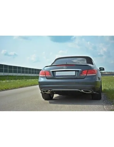 Lame / Diffuseur du Pare-chocs Arrière MERCEDES E W212 - Maxton