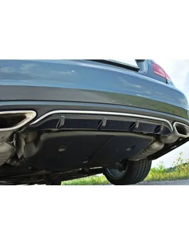 Lame / Diffuseur du Pare-chocs Arrière MERCEDES E W212 - Maxton