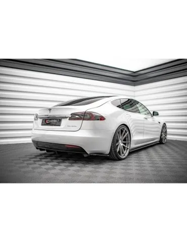 Lame / Diffuseur du Pare-chocs Arrière Tesla Model S Facelift - Maxton
