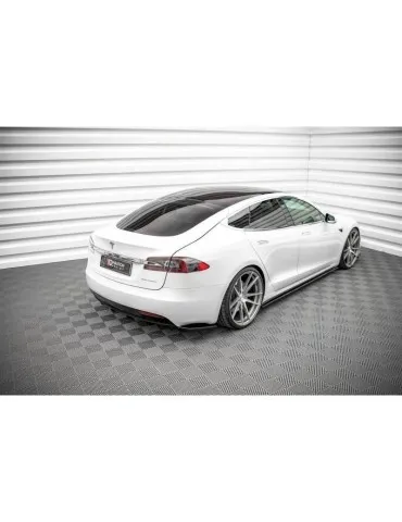 Lame / Diffuseur du Pare-chocs Arrière Tesla Model S Facelift - Maxton