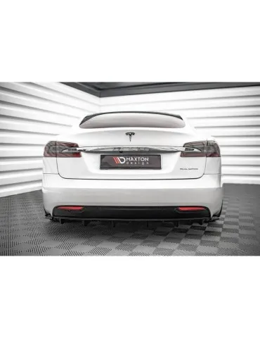 Lame / Diffuseur du Pare-chocs Arrière Tesla Model S Facelift - Maxton
