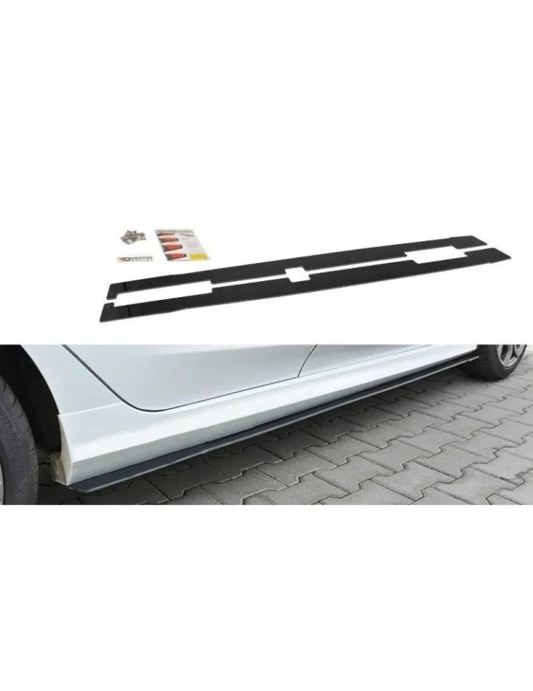 sport Lame de Bas de caisse V.2 FORD FIESTA Mk8 ST / ST-LINE ABS - Maxton