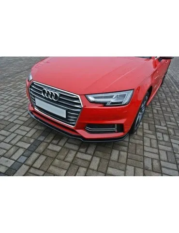 Lame de pare-chocs Avant V.1 AUDI A4 B9 S-LINE - Maxton