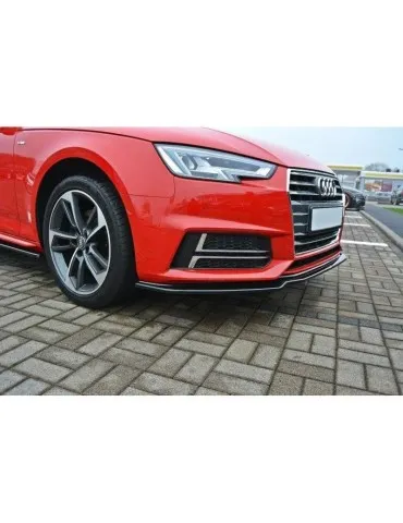 Lame de pare-chocs Avant V.1 AUDI A4 B9 S-LINE - Maxton