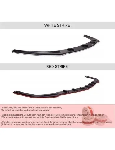 Lame de pare-chocs Avant V.1 AUDI A4 B9 S-LINE - Maxton