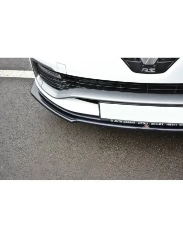 Lame de Pare-chocs Avant / Splitter RENAULT CLIO MK4 RS - Maxton