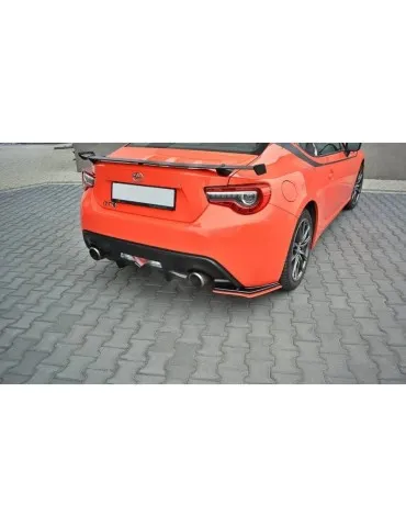 Lame de Pare-chocs Arrière V.2 TOYOTA GT86 Facelift   + - Maxton