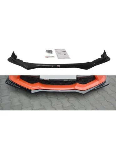 Lame de Pare-chocs Avant / Splitter V.2 TOYOTA GT86 Facelift Texturé - Maxton