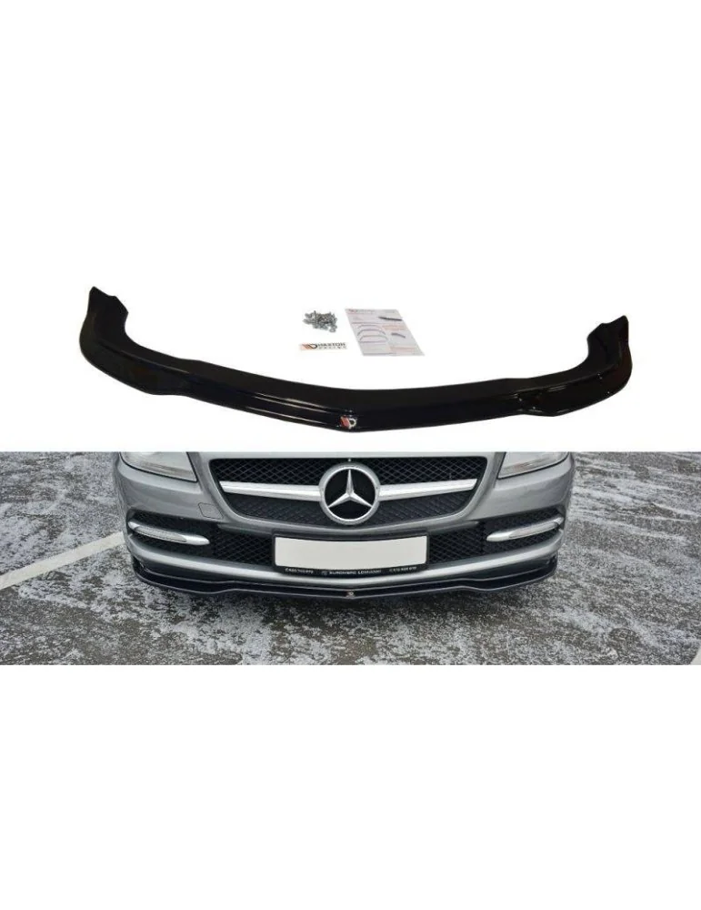 Lame de Pare-chocs Avant / Splitter V.1 MERCEDES SLK R172 - Maxton
