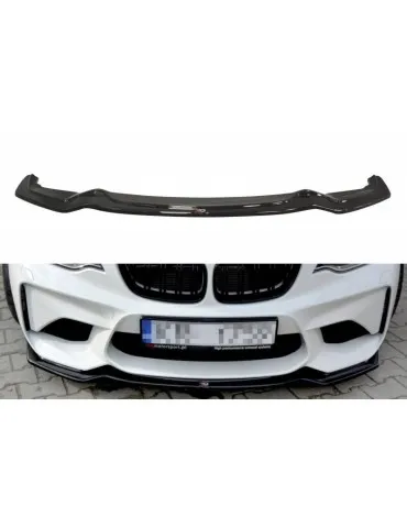 Lame de Pare-chocs Avant / Splitter BMW M2 (F87) COUPÉ - Maxton