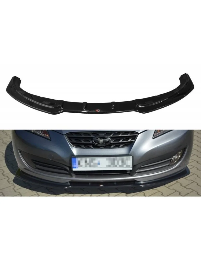 Lame de Pare-chocs Avant / Splitter HYUNDAI GENESIS COUPÉ Mk.1 - Maxton