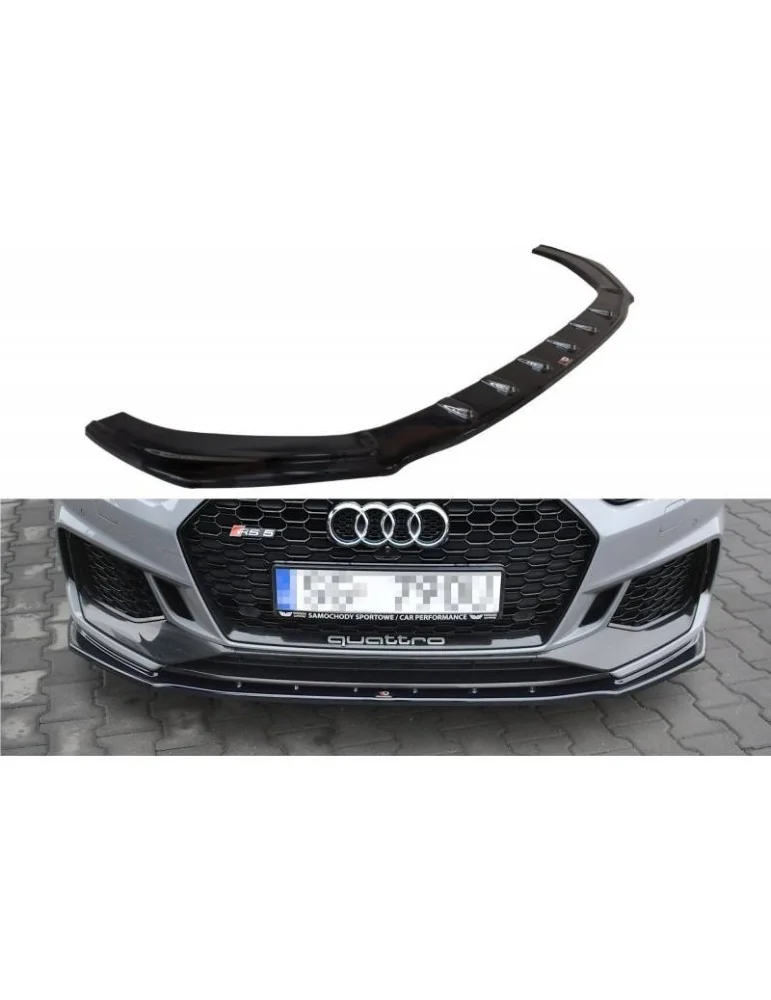 Lame de Pare-chocs Avant / Splitter V.1 AUDI RS5 F5 Coupe / Sportback - Maxton