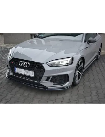 Lame de Pare-chocs Avant / Splitter V.1 AUDI RS5 F5 Coupe / Sportback - Maxton