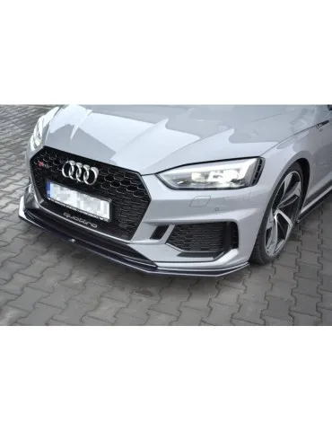 Lame de Pare-chocs Avant / Splitter V.2 AUDI RS5 F5 Coupe / Sportback - Maxton