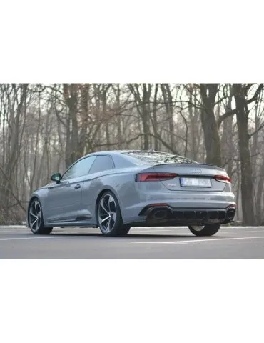 Lame / Diffuseur du Pare-chocs Arrière AUDI RS5 F5 Coupe / Sportback - Maxton