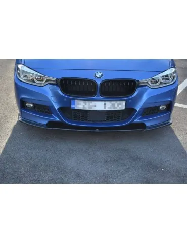 Lame de Pare-chocs Avant / Splitter BMW 3-SERIES F30 FL SEDAN M-sport - Maxton