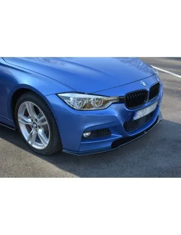 Lame de Pare-chocs Avant / Splitter BMW 3-SERIES F30 FL SEDAN M-sport - Maxton