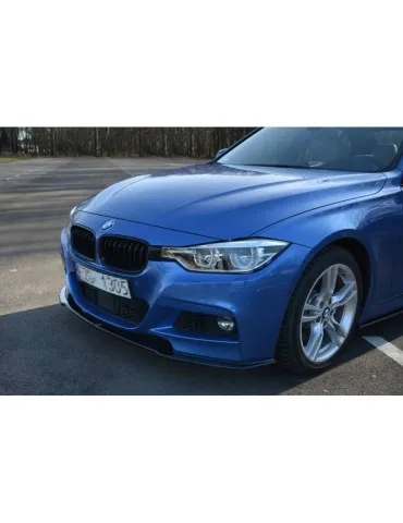 Lame de Pare-chocs Avant / Splitter BMW 3-SERIES F30 FL SEDAN M-sport - Maxton