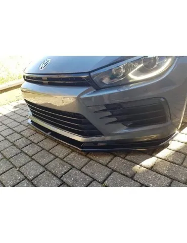 Lame de Pare-chocs Avant / Splitter V.1 VOLKSWAGEN SCIROCCO Mk.3 R Facelift - Maxton