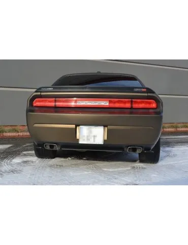 Diffuseur central Arrière DODGE CHALLENGER MK3. PHASE-I SRT8 Coupe (sans barres verticales) - Maxton