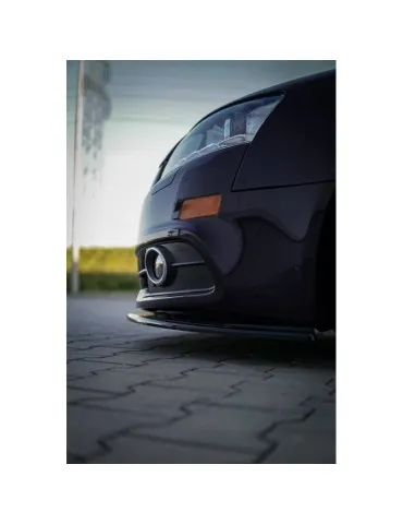 Lame de Pare-chocs Avant / Splitter AUDI A6 S-LINE C6 FL - Maxton