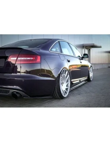 Lame de Pare-chocs Arrière AUDI A6 S-LINE C6 / C6 FL Sedan / Avant - Maxton