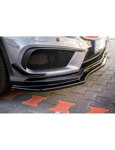 Lame de Pare-chocs Avant / Splitter MERCEDES-BENZ GLA 45 AMG SUV (X156) Avant Facelift - Maxton
