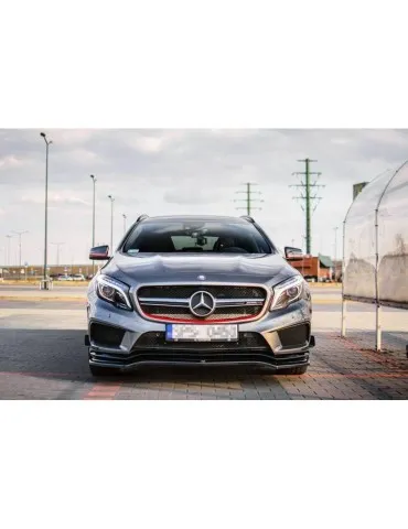 Lame de Pare-chocs Avant / Splitter MERCEDES-BENZ GLA 45 AMG SUV (X156) Avant Facelift - Maxton