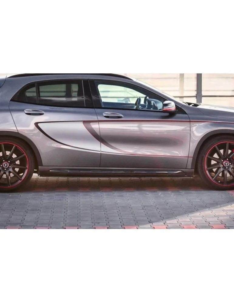 Set de Diffuseur de Bas de Caisse MERCEDES-BENZ GLA 45 AMG SUV (X156) Avant Facelift - Maxton