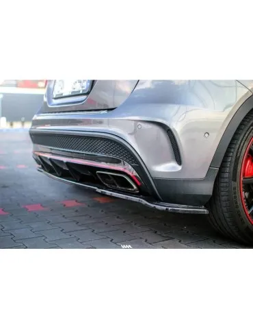 Diffuseur Lame / Diffuseur centrale Arrière (Sans barres verticales) MERCEDES-BENZ GLA 45 AMG SUV (X156) Avant Facelift - Maxt