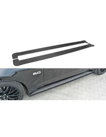Extension / Rajout de Bas de caisse sport FORD MUSTANG GT Mk6 Carbone - Maxton