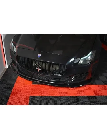 Lame de Pare-chocs Avant / Splitter MASERATI QUATTROPORTE Mk.6 Avant Facelift - Maxton