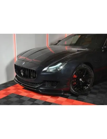 Lame de Pare-chocs Avant / Splitter MASERATI QUATTROPORTE Mk.6 Avant Facelift - Maxton