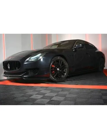 Lame de Pare-chocs Avant / Splitter MASERATI QUATTROPORTE Mk.6 Avant Facelift - Maxton
