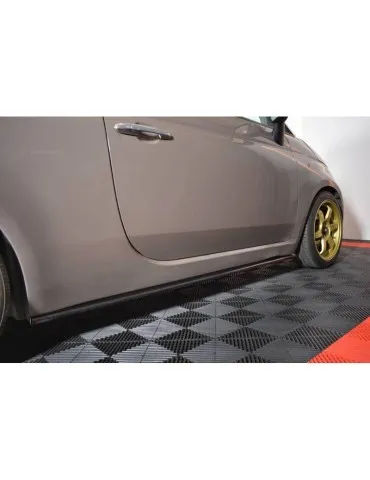 Set de Diffuseur de Bas de Caisse FIAT 500 HATCHBACK Avant Facelift - Maxton