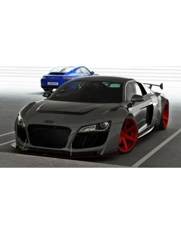 Le pare-choc Avant AUDI R8 I Z podkladem - Maxton