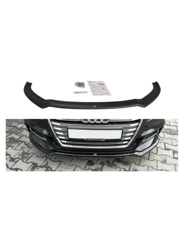 Lame de Pare-chocs Avant V.2 AUDI S3 / A3 S-LINE 8V FL Sedan - Maxton