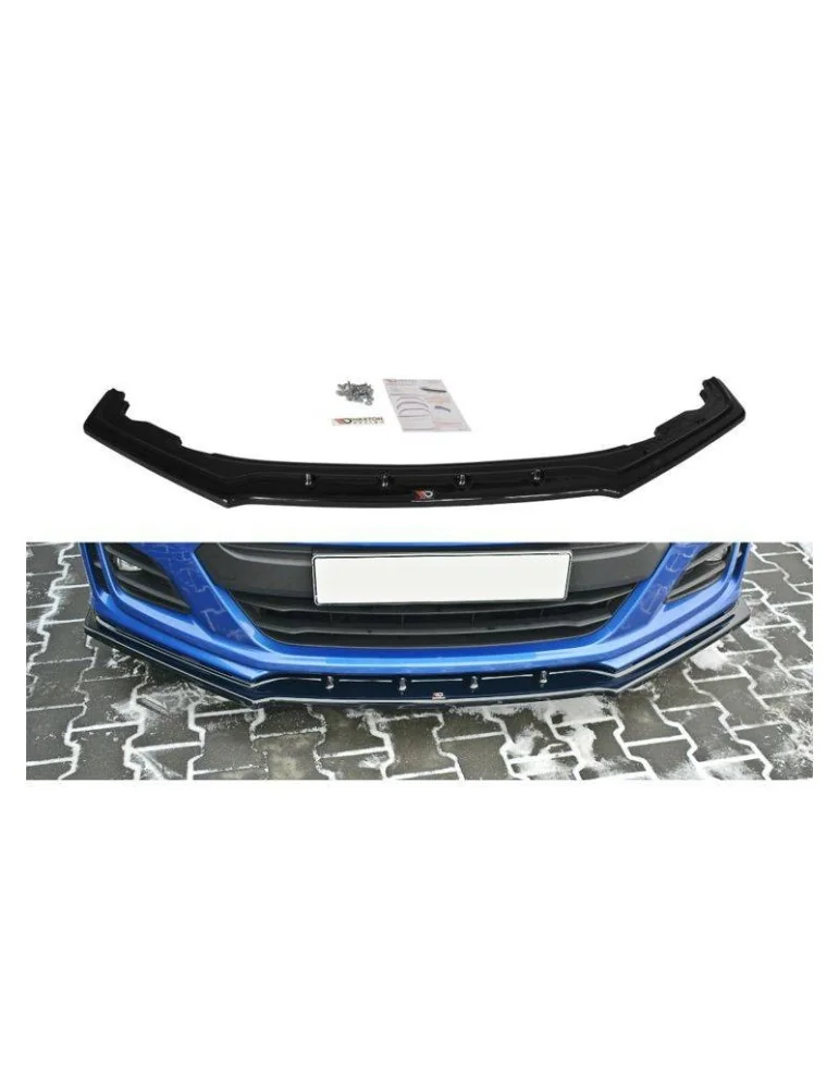 Lame de Pare-chocs Avant / Splitter V.1 SUBARU BRZ Facelift - Maxton