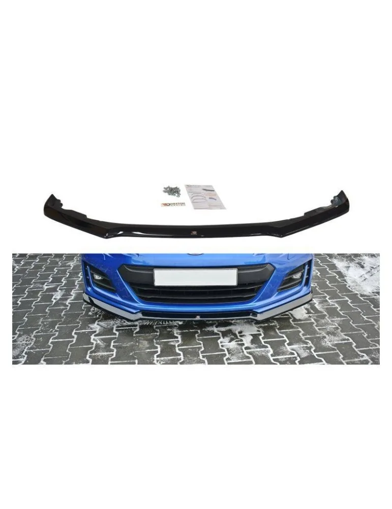 Lame de Pare-chocs Avant / Splitter V.2 SUBARU BRZ Facelift - Maxton