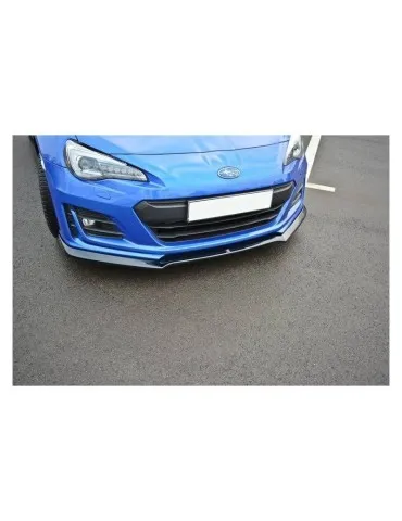 Lame de Pare-chocs Avant / Splitter V.2 SUBARU BRZ Facelift - Maxton