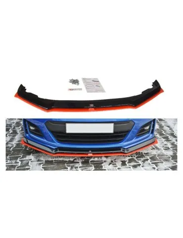 Lame de Pare-chocs Avant / Splitter V.5 SUBARU BRZ Facelift   + - Maxton