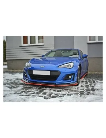 Lame de Pare-chocs Avant / Splitter V.5 SUBARU BRZ Facelift   + - Maxton